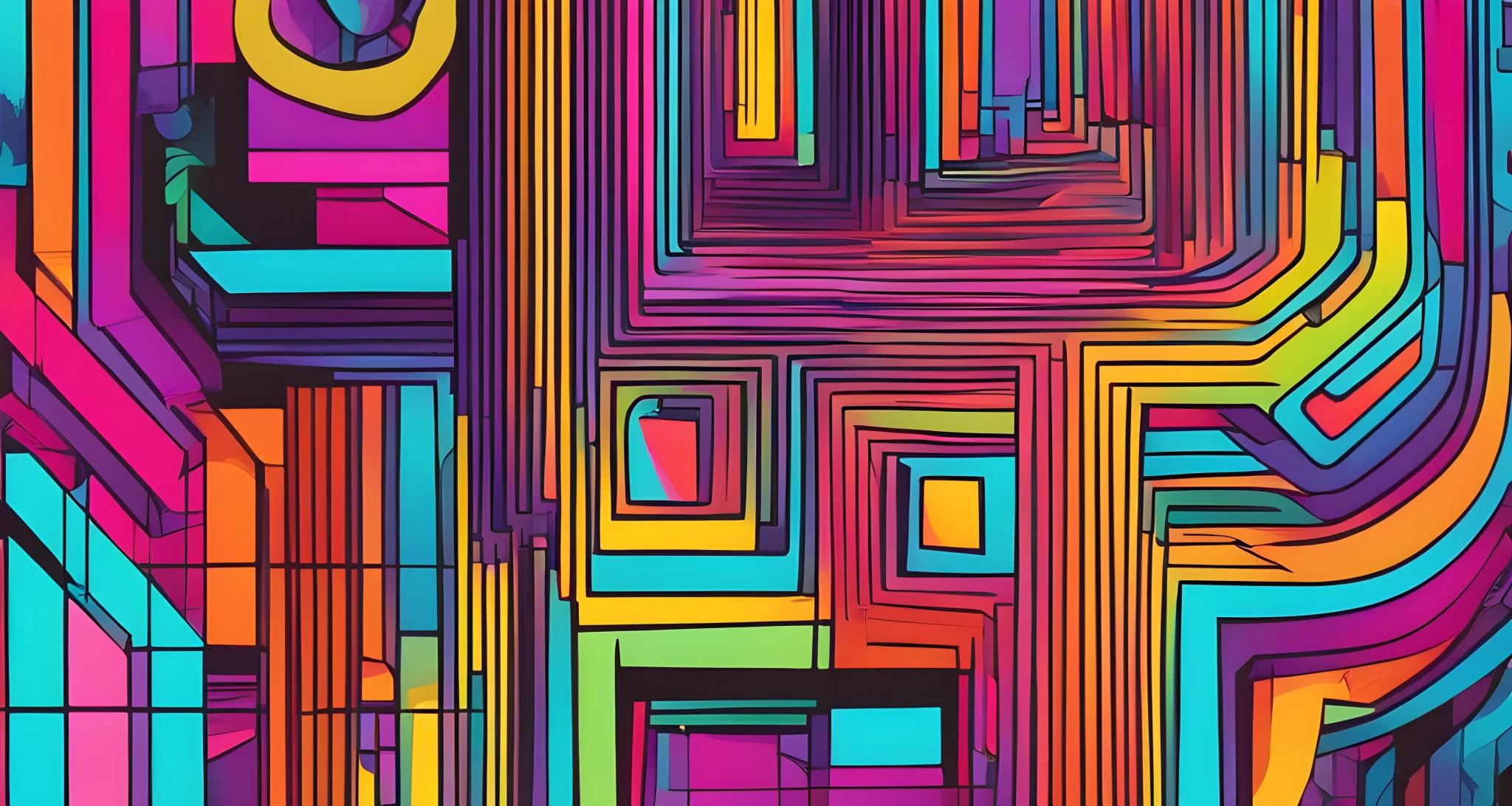 The image depicts a digital artwork of a colorful, abstract design being sold as an NFT on a blockchain platform.